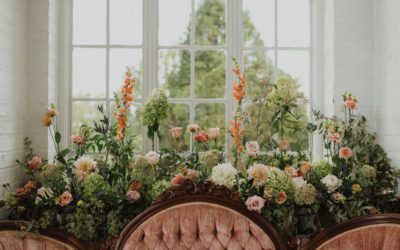 Floral Boho Bridal Portraits